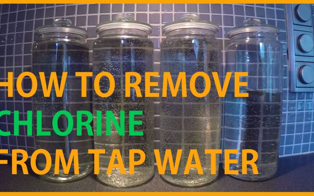 How to remove chlorine from water