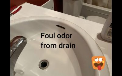 How to stop bad odor from bathroom sink